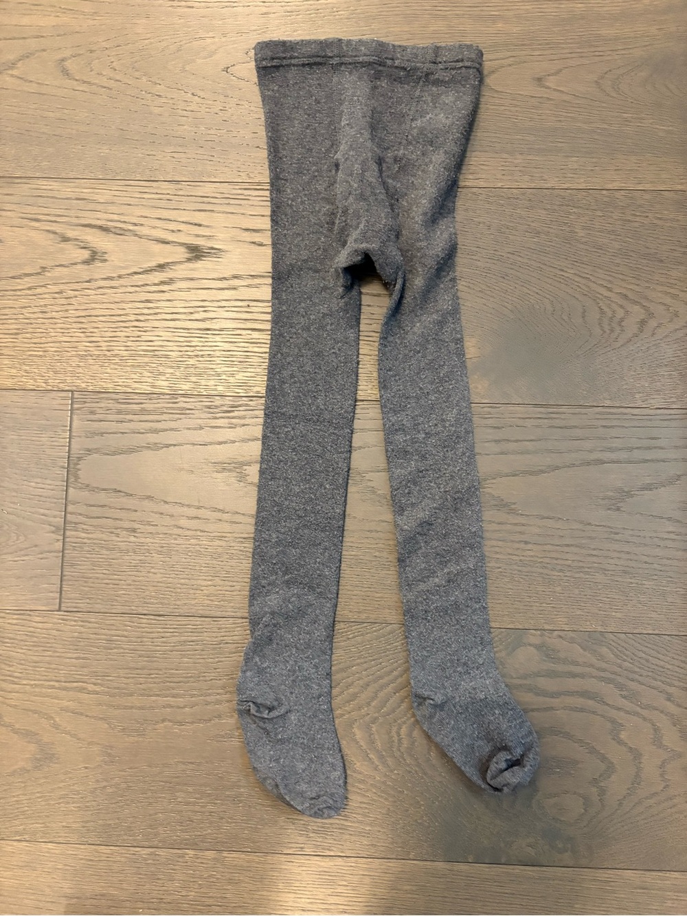 Gap girls gray tights sz 6/7 used once EUC ret $42